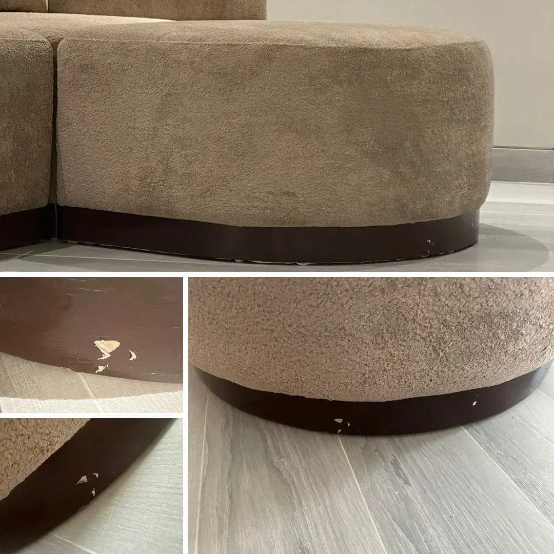 Imperfections of the sofa